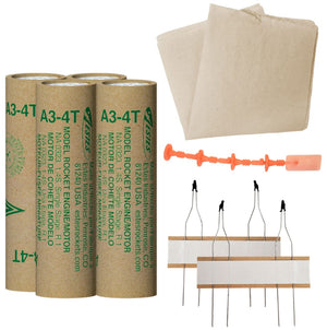Echo Six Hobbies - Estes A3-4T Model Rocket Engine Flight Pack - product detail 1