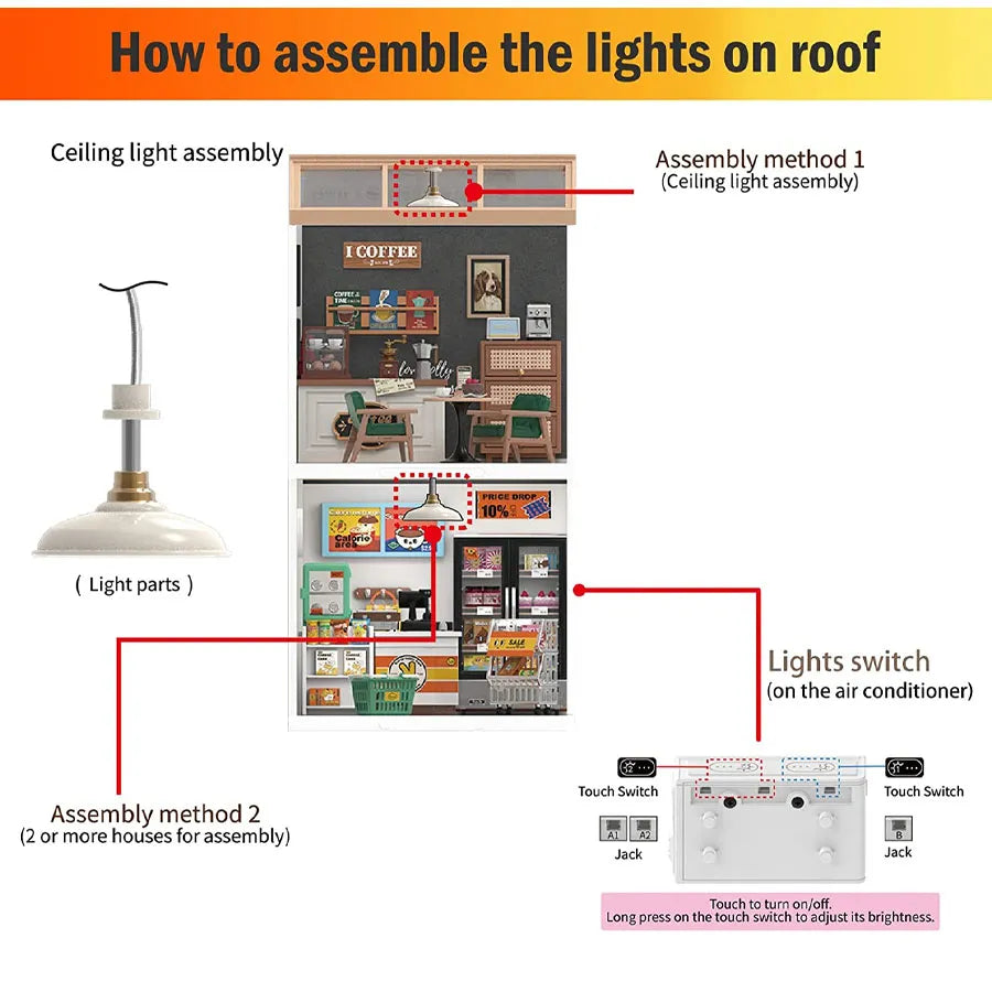 Echo Six Hobbies. Rolife Super Creator Series Roof D accessory image 1.