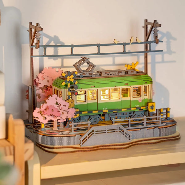 Echo Six Hobbies Rolife Sakura Journey TGS02 tram scene