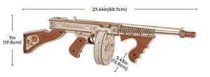 Echo Six Hobbies Robotime ROKR Thompson Submachine Gun LQB01, image 2