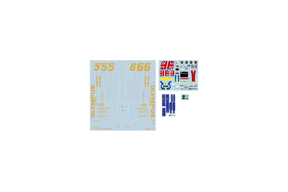 Echo Six Hobbies. Tamiya 1/12 Lotus Type 78, w/Photo- Etched Parts Plastic Model,