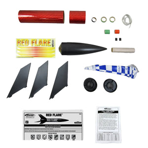 Echo Six Hobbies - Estes Red Flare Model Rocket Kit - product detail 2