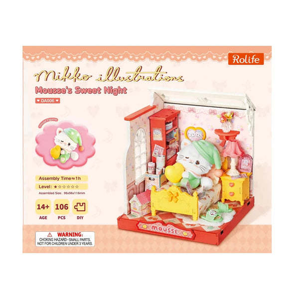Echo Six Hobbies Rolife Mousse's Sweet Night DA006 miniature house, product image 3