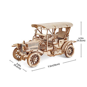 Echo Six Hobbies - ROKR Vintage Car 3D Wooden Puzzle (ROEMC801), image 3