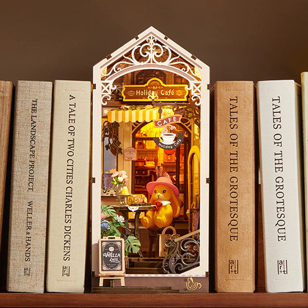 Echo Six Hobbies Rolife Holiday Cafe TGB15 book nook, product image 3