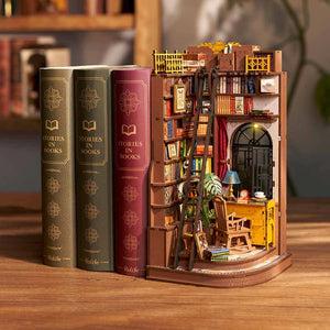 Echo Six Hobbies Rolife Silent Corner Study TGE02 book nook image 3