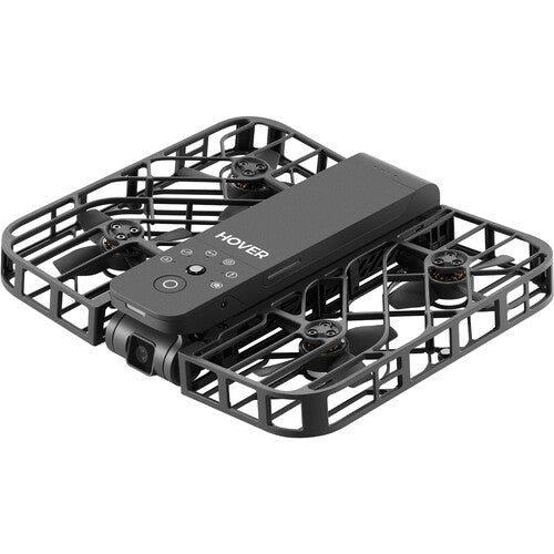 Echo Six Hobbies HOVERAir X1 Self-Flying Camera Drone (Combo, Black)