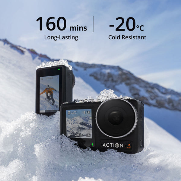 Echo Six Hobbies DJI Osmo Action 3 Adventure Combo Action Camera 4K Waterproof for vlogs Youtube – Image 4 | DroneNerds
