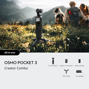 Echo Six Hobbies Osmo Pocket 3 Creator Combo 1-Inch CMOS & 4K/120fps – Image 4 | DroneNerds