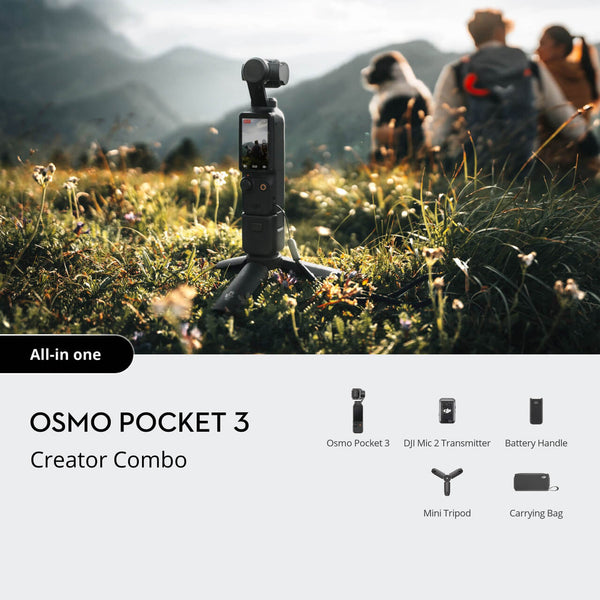 Echo Six Hobbies Osmo Pocket 3 Creator Combo 1-Inch CMOS & 4K/120fps – Image 4 | DroneNerds