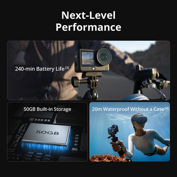 Echo Six Hobbies Osmo Action 6 Standard Combo 8K Action Camera – Image 5 | DroneNerds