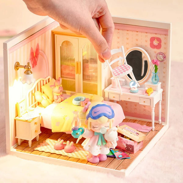 Echo Six Hobbies Rolife Lovely Pink Bedroom DW016 miniature house, product image 4