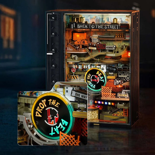 Echo Six Hobbies - ROKR Hip-Hop Street Marble Run Mechanical 3D Puzzle MR03S (ROEMR03S), image 4