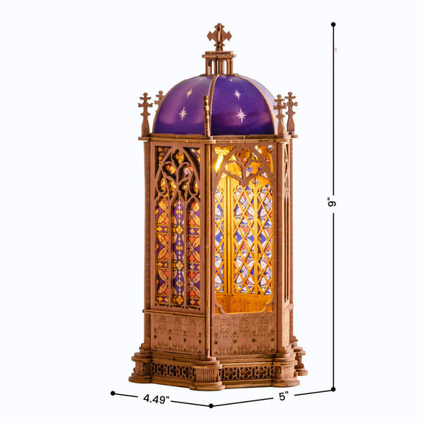 Echo Six Hobbies Rolife Starry Dome Cathedral assembly view TGA02