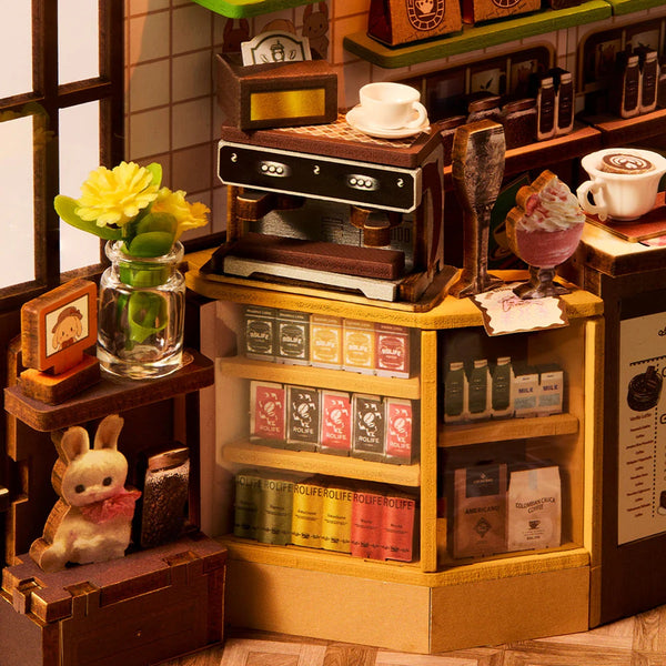 Echo Six Hobbies Rolife Holiday Cafe TGB15 book nook, product image 4