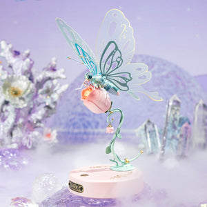 Echo Six Hobbies. ROKR Butterfly DIY mechanical 3D puzzle image 4.