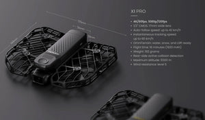 Echo Six Hobbies HOVERAir X1 PRO 4K Flying Camera Drone