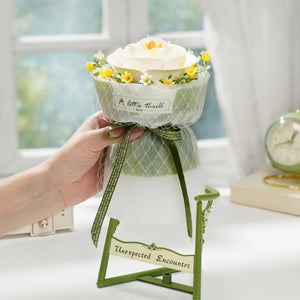 Echo Six Hobbies ROKR White Camellia DIY 3D Puzzle Model, product image 4
