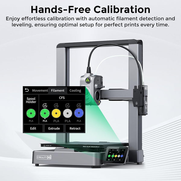 Echo Six Hobbies Creality HI 3D Printer, 500mm/s Hyper-Speed, Auto RFID Filament Detection, All-Metal Frame, – Image 5 | DroneNerds