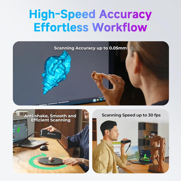 Echo Six Hobbies Creality CR-Scan Otter Lite 3D Scanner for 3D Printing – Image 6 | DroneNerds
