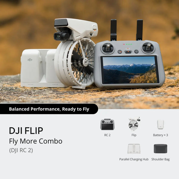 Echo Six Hobbies DJI Flip Fly More Combo DJI RC 2 Remote Vlog Camera Drone Under 249g – Image 4 | DroneNerds