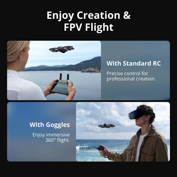 Echo Six Hobbies DJI Avata 360 8K Drone with RC 2 Remote Controller – Image 5 | DroneNerds