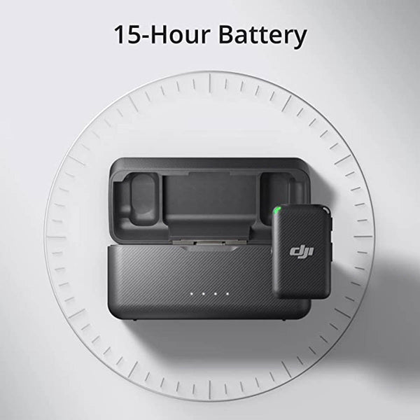 Echo Six Hobbies DJI Mic (2TX+1RX+Charging Case) Microphone 250m (820 ft.) Range 15-Hour Battery – Image 5 | DroneNerds
