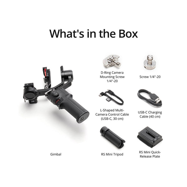 Echo Six Hobbies DJI RS 3 Mini Gimbal Stabilizer for Camera 2 kg (4.4 lbs) Tested Payload – Image 5 | DroneNerds