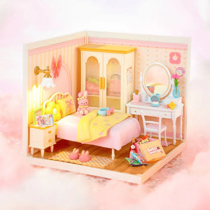 Echo Six Hobbies Rolife Lovely Pink Bedroom DW016 miniature house, product image 5