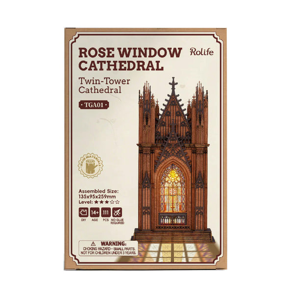 Echo Six Hobbies Rolife Twin-Tower Cathedral illuminated display TGA01