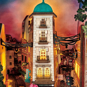 Echo Six Hobbies Rolife Street Scene TGB13 book nook, product image 5