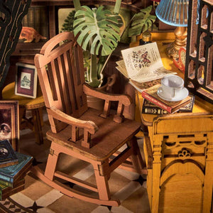 Echo Six Hobbies Rolife Silent Corner Study TGE02 book nook image 5