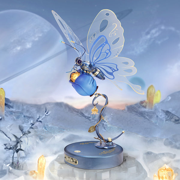 Echo Six Hobbies. ROKR Butterfly DIY mechanical 3D puzzle image 5.