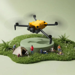 Echo Six Hobbies Skyrover X1 foldable mini drone with 4K HDR camera and 360° obstacle sensing