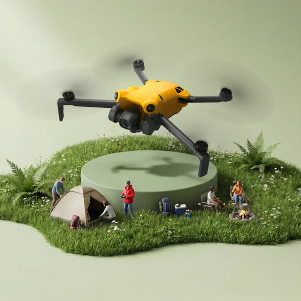 Echo Six Hobbies Skyrover X1 foldable mini drone with 4K HDR camera and 360° obstacle sensing