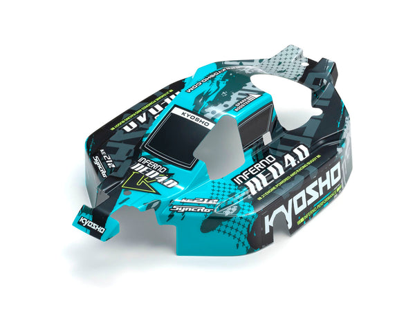 Echo Six Hobbies 6 KYO33029T2S Kyosho Inferno NEO 4.0 Green manufacturer body detail
