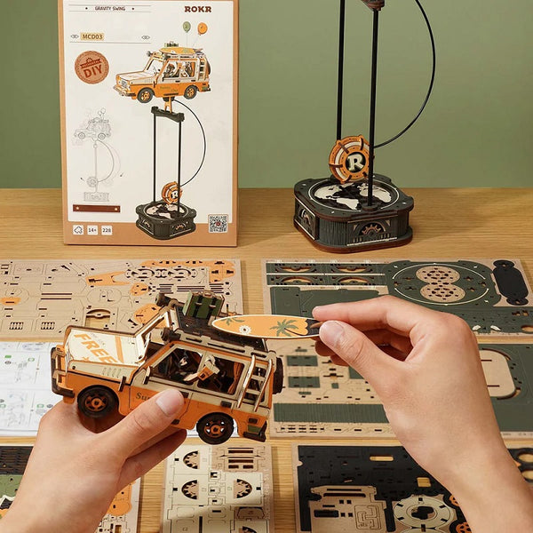 Echo Six Hobbies - ROKR Road Tripper Pendulum Balance Toy 3D Puzzle (ROEMCD03), image 6