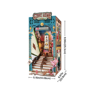 Echo Six Hobbies Rolife Street Scene TGB13 book nook, product image 6
