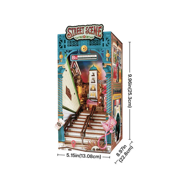 Echo Six Hobbies Rolife Street Scene TGB13 book nook, product image 6