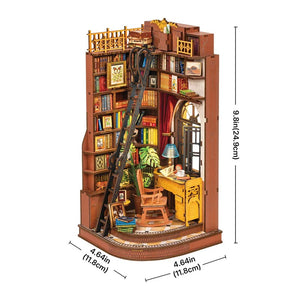 Echo Six Hobbies Rolife Silent Corner Study TGE02 book nook image 6
