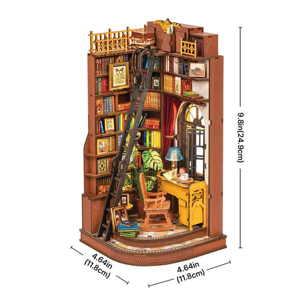 Echo Six Hobbies Rolife Silent Corner Study TGE02 book nook image 6