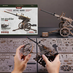 Echo Six Hobbies Robotime ROKR Anti-aircraft Gun LQM01, image 6