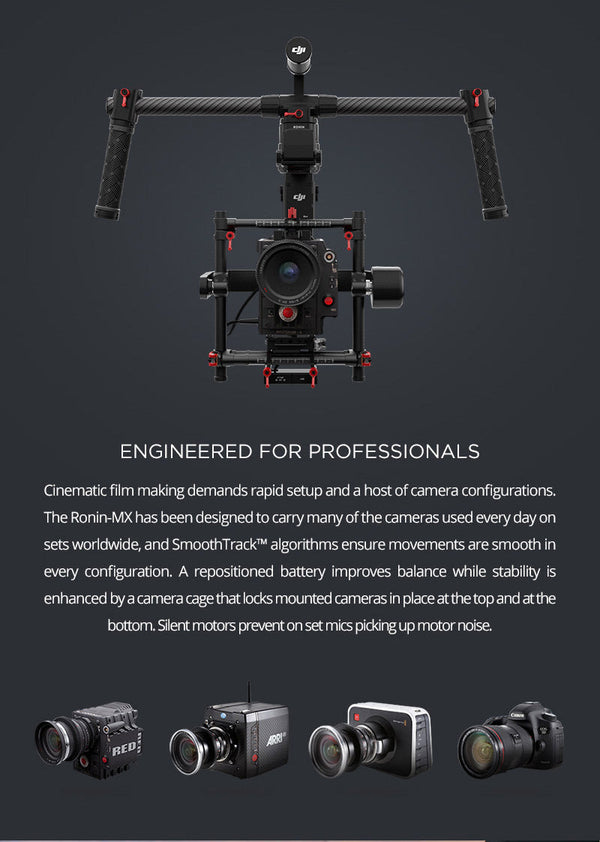 Echo Six Hobbies DJI Ronin-MX 3-Axis Handheld Gimbal Stabilizer