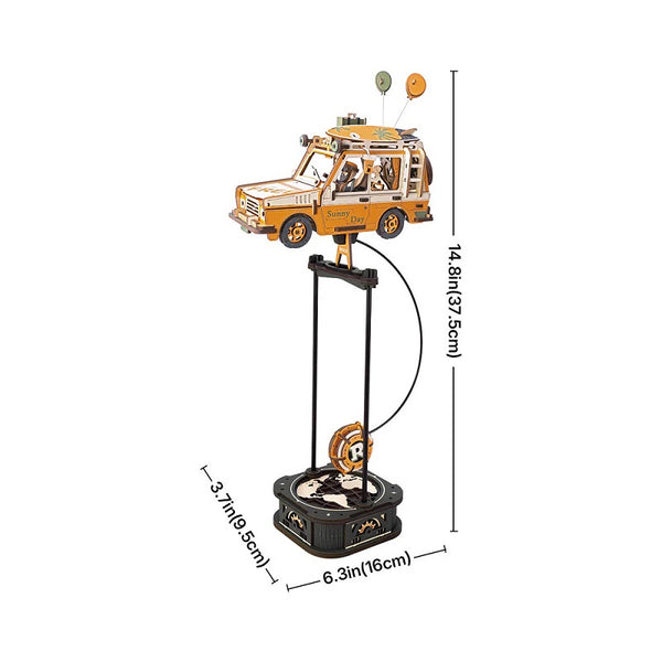 Echo Six Hobbies - ROKR Road Tripper Pendulum Balance Toy 3D Puzzle (ROEMCD03), image 7