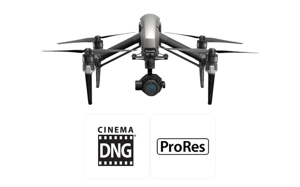 Echo Six Hobbies DJI Inspire 2 Advanced Combo with Zenmuse X7, Apple ProRes, CinemaDNG Licenses (NO BATTERIES) – Image 8 | DroneNerds