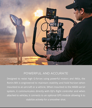 Echo Six Hobbies DJI Ronin-MX 3-Axis Handheld Gimbal Stabilizer