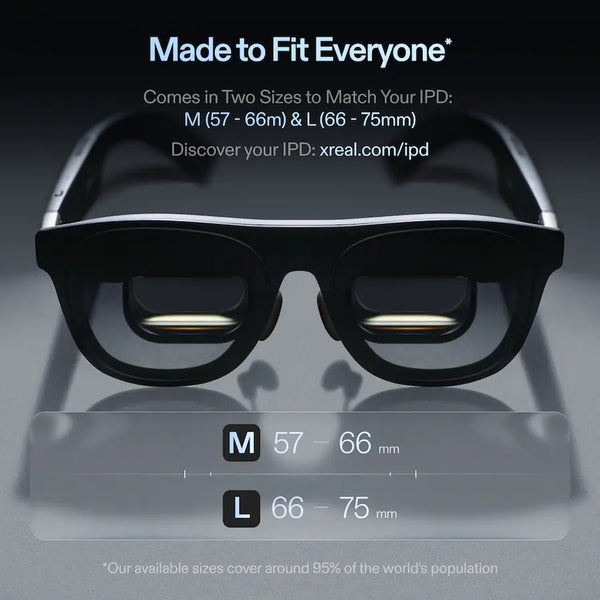 Echo Six Hobbies XREAL One Pro M AR Glasses (Medium IPD 57-66mm) – Image 8 | DroneNerds