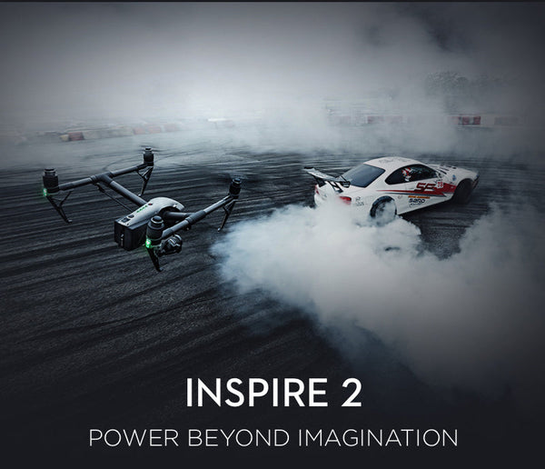 Echo Six Hobbies DJI Inspire 2 Advanced Combo with Zenmuse X7, Apple ProRes, CinemaDNG Licenses (NO BATTERIES)