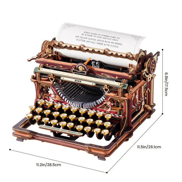Echo Six Hobbies ROKR Mechanical Typewriter LK703C Magic Version, product image 9