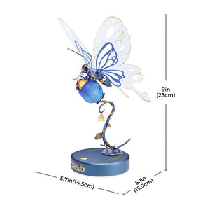 Echo Six Hobbies. ROKR Butterfly DIY mechanical 3D puzzle image 9.